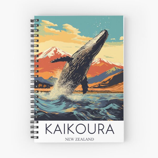 Item preview, A Pop Art Travel Print of Kaikoura - New Zealand designed and sold by StudioRedKoala.