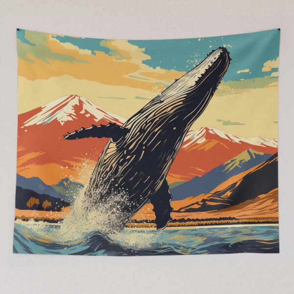 Item preview, A Pop Art Travel Print of Kaikoura - New Zealand designed and sold by StudioRedKoala.