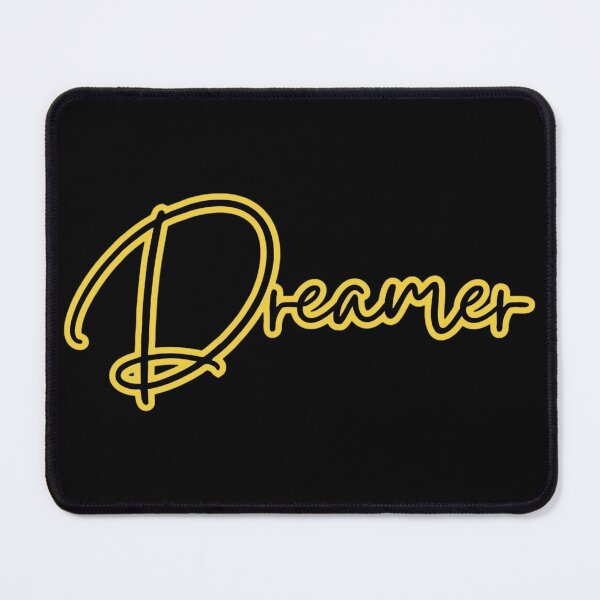 Item preview, Dreamer Black and Yellow Cursive Script designed and sold by Sunshine-Dreams.