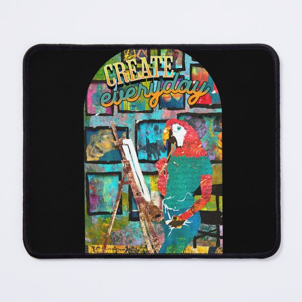 Item preview, Create Everyday Anthro Macaw Artist Painting designed and sold by ginaisarty.