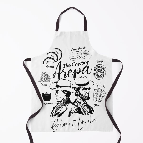 Item preview, Cowboy Arepas designed and sold by Bolivar and Lincoln Official Merchandise.