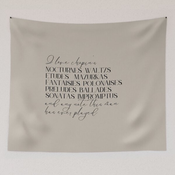 Item preview, I love chopin and any note this man has ever played designed and sold by Athenasgirl.
