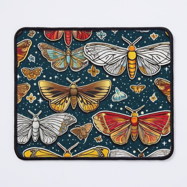 Item preview, Moth pattern designed and sold by AlexJaneLively.