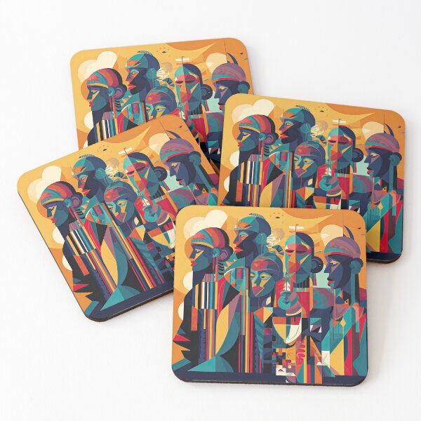 Artikelvorschau, African Tribe Bauhaus Design entworfen und verkauft von ArtificialGenes.