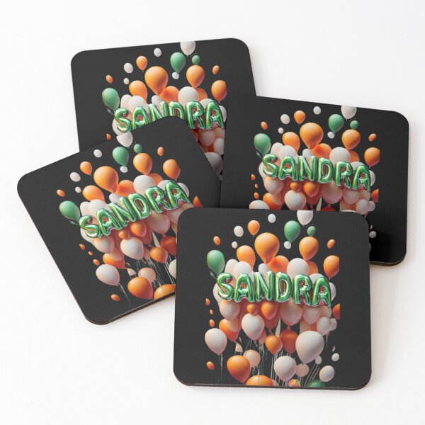 Item preview, Sandra Name Gift Ideas Birthday Party Balloons designed and sold by OliDesigns.