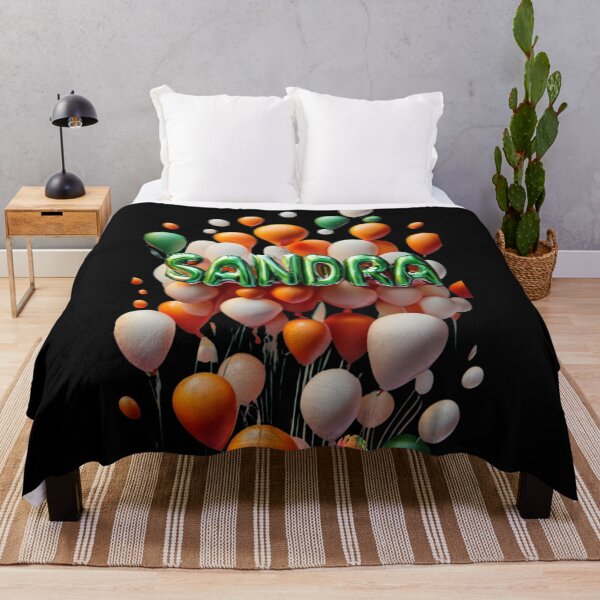 Item preview, Sandra Name Gift Ideas Birthday Party Balloons designed and sold by OliDesigns.
