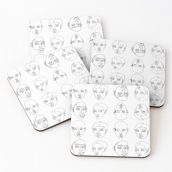 Item preview, Face line art designed and sold by Roses Mond.