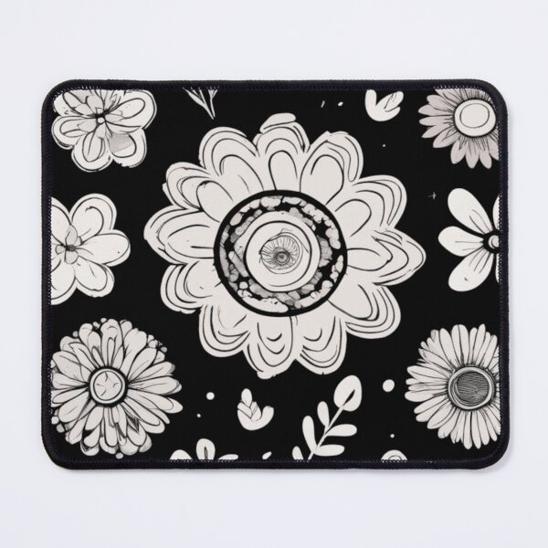 Item preview, Monochromatic Boho Floral Composition designed and sold by Aleksander Frączek.