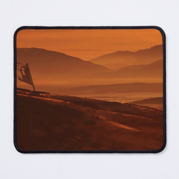 Item preview, Apocalyptic Landscape Torn Flag designed and sold by Nm8orArt.