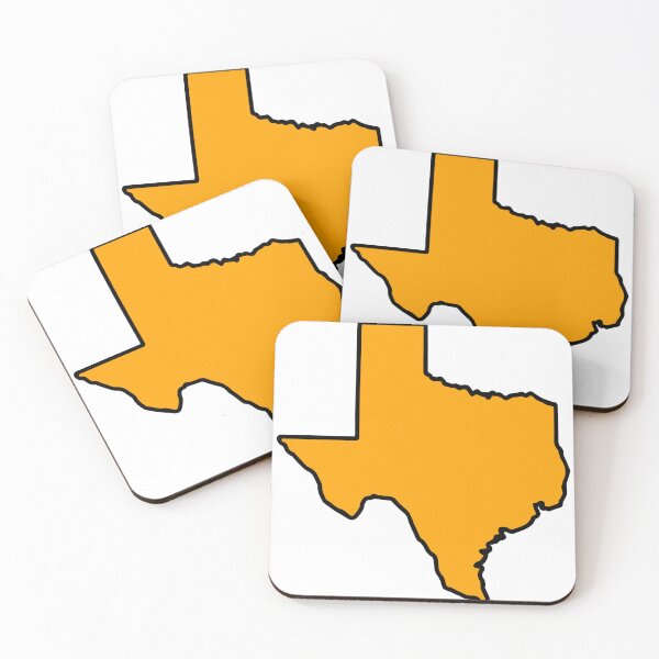 Item preview, Orange Texas State Outline Silhouette designed and sold by mstark.