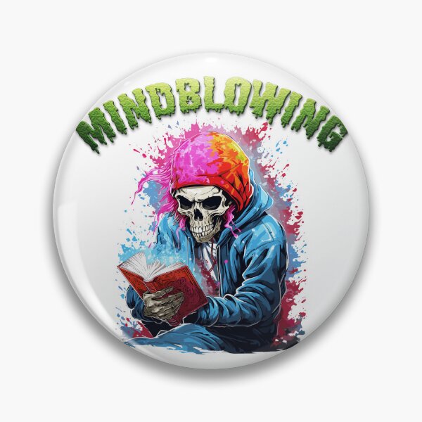 Item preview, Mindblowing Literary Skeleton designed and sold by flamini.