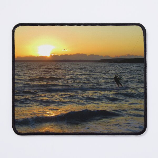 Item preview, Sunset Wind Surfer - Devon Beach UK designed and sold by lezvee.