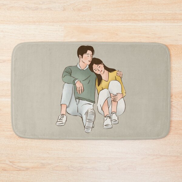 Item preview, K-Drama  head on shoulder couple designed and sold by Sunflower5576.
