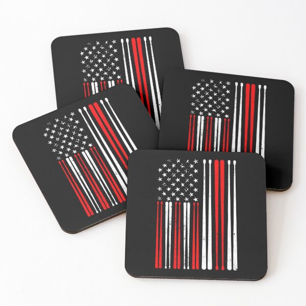 Item preview, American Flag Drummer Apparel, Drum Player designed and sold by jingdomdesgine.
