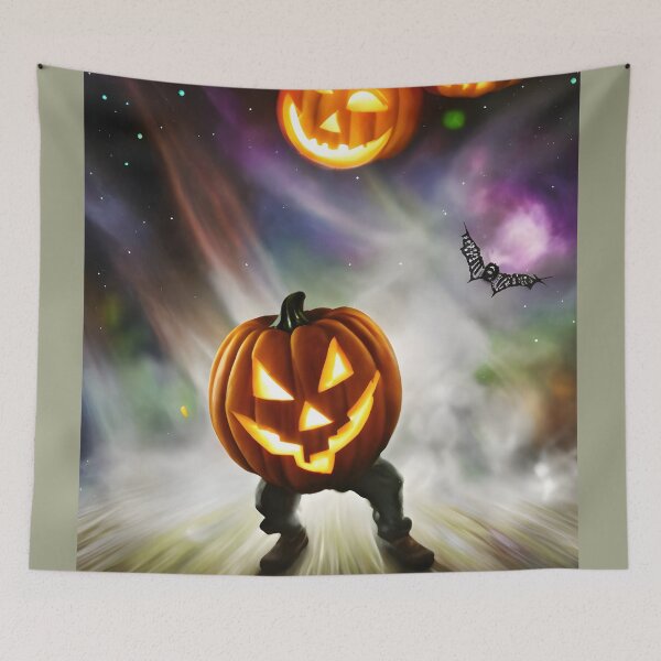 Item preview, Happy Halloween Pumpkin - 04 "I think I need an Aspirin" designed and sold by Artekinium.