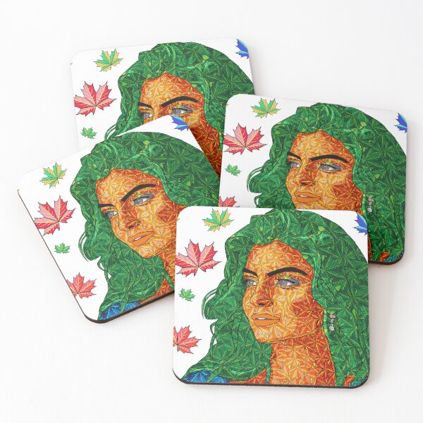 Item preview, Anveshi Jain Digital Maple leaf art designed and sold by MubaraksArt.