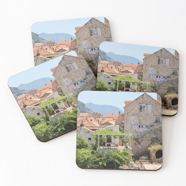 Item preview, Houses in Old Town Dubrovnik, Croatia Photo Print - poster mural- wall decor- wall art designed and sold by afterthelens.