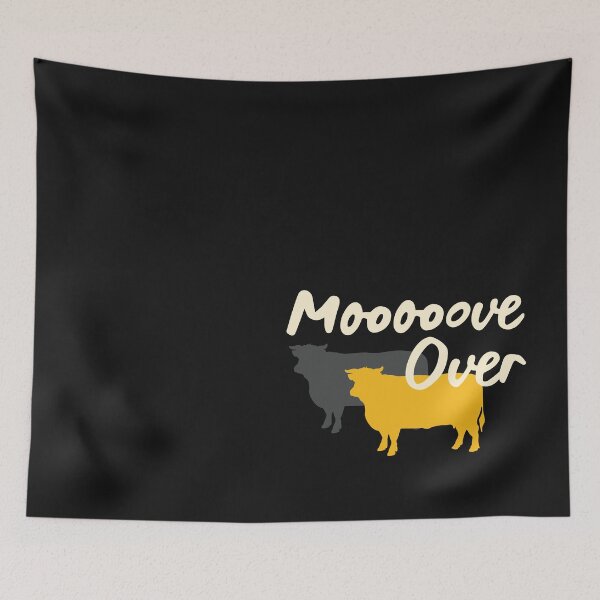 Item preview, Funny Cow Pun Mooooove Over designed and sold by whyitsme.