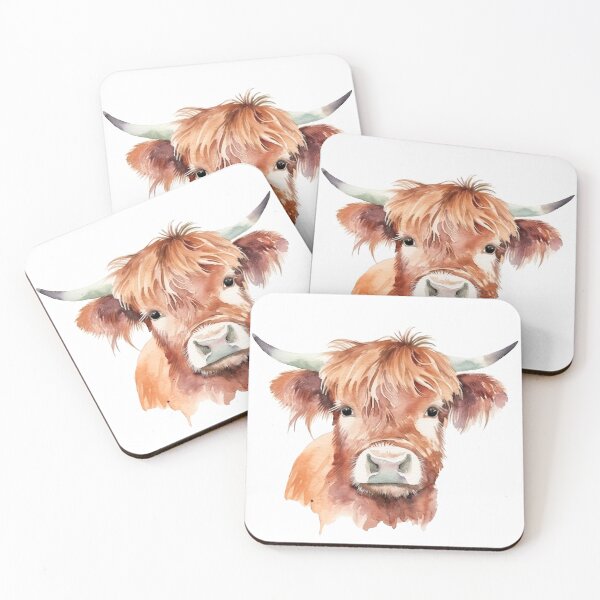 Item preview, Fluffy cow designed and sold by Ilze Lucero.