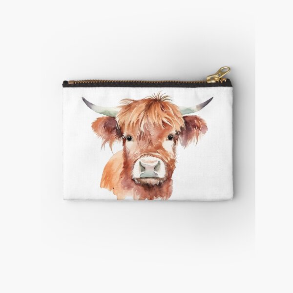 Item preview, Fluffy cow designed and sold by Ilze Lucero.