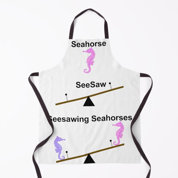 Item preview, Seesawing Seahorses designed and sold by TheCornrCabinet.