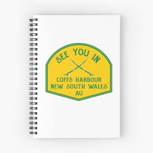 Item preview, Coffs Harbour-New South Wales-Australia-Green and Gold-See You In Coffs Harbour designed and sold by defimo.
