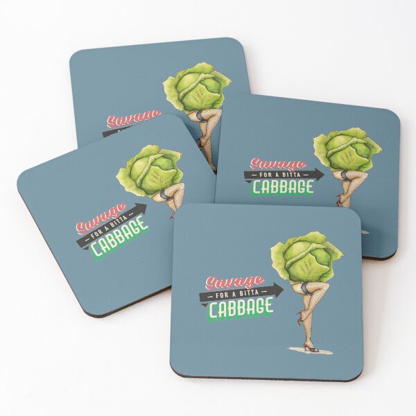 Item preview, Savage For A Bitta Cabbage designed and sold by CosmicFoxDesign.