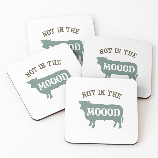 Item preview, Funny Cow Pun Not in the Moood designed and sold by whyitsme.