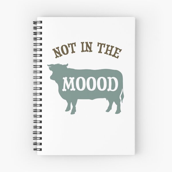 Item preview, Funny Cow Pun Not in the Moood designed and sold by whyitsme.