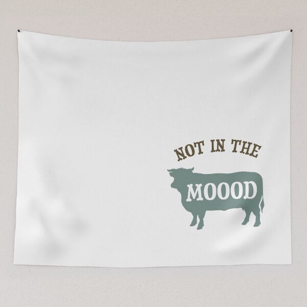 Item preview, Funny Cow Pun Not in the Moood designed and sold by whyitsme.