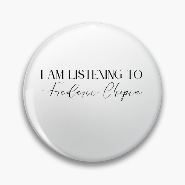 Item preview, I am listening to Frederic Chopin designed and sold by Athenasgirl.