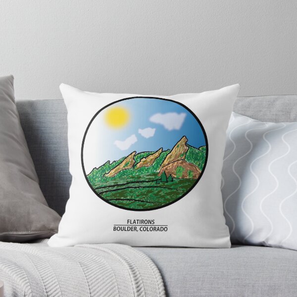 Item preview, Flat Irons Boulder, Colorado designed and sold by ColorKitMedia.