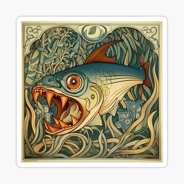 River Monster Collection - Juego de peces de juguete | Juguete de piraña |  Decoración de pastel de pescado | Figuras de pescado | Bagre de juguete 