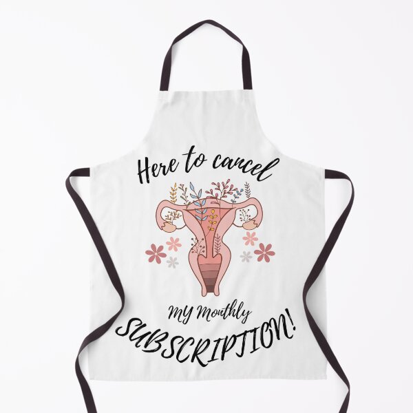 Item preview, Funny Hysterectomy Greeting Card | Here to cancel my monthly subscription designed and sold by BestTienda.