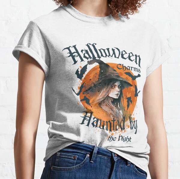 Halloween Trapped by the Night Classic T-Shirt