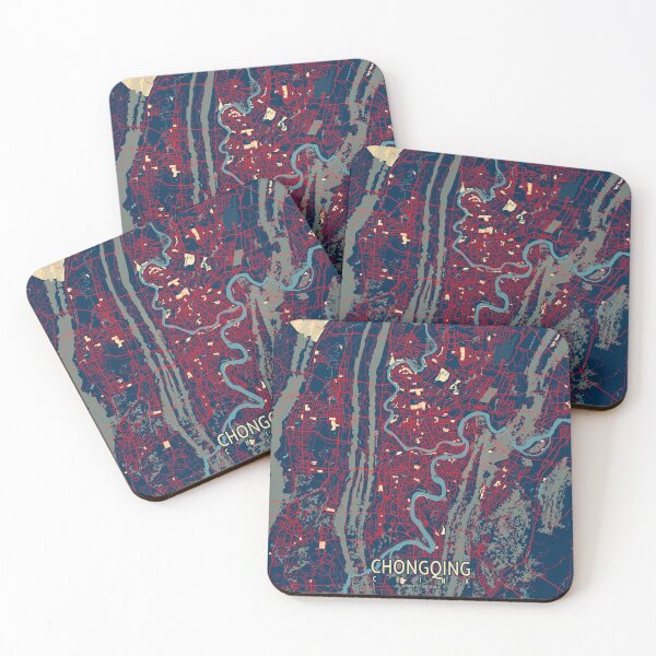 Item preview, Chongqing City Map of China - Hope designed and sold by deMAP.