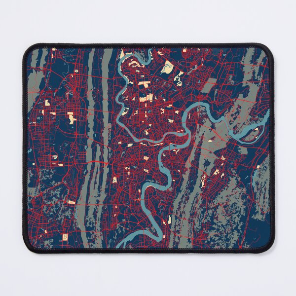 Item preview, Chongqing City Map of China - Hope designed and sold by deMAP.