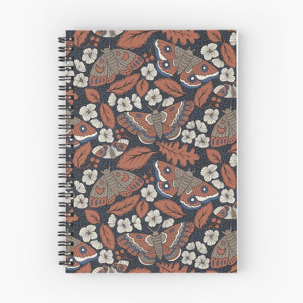 Item preview, Autumn Moths at Midnight designed and sold by latheandquill.