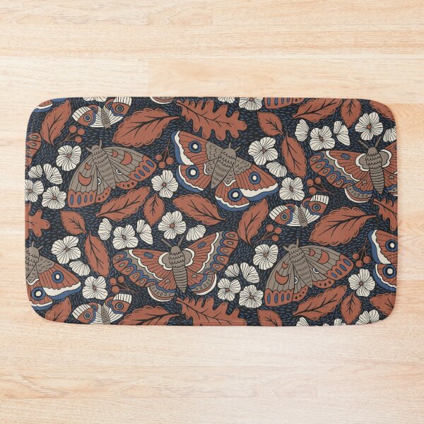 Item preview, Autumn Moths at Midnight designed and sold by latheandquill.