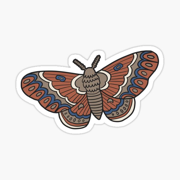 TWILIGHT MOTH Sticker