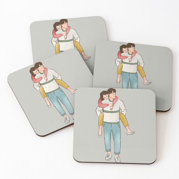 Item preview, K-Drama Piggyback Couple designed and sold by Sunflower5576.