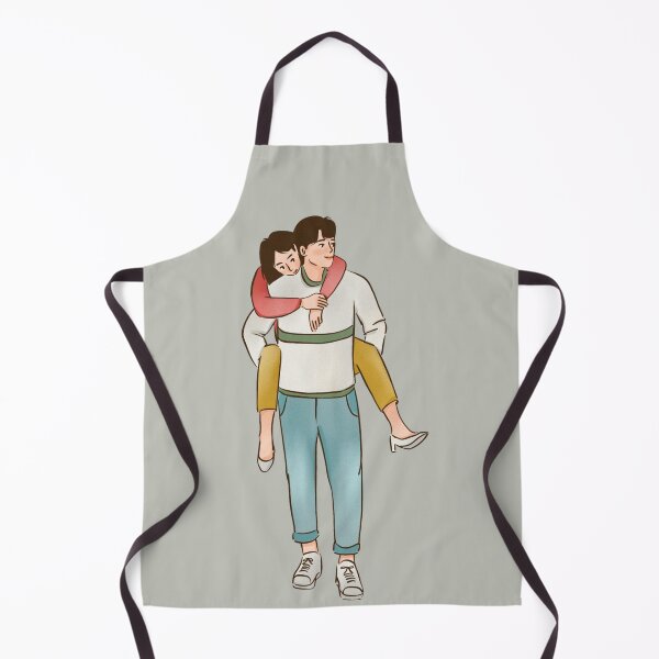 Item preview, K-Drama Piggyback Couple designed and sold by Sunflower5576.