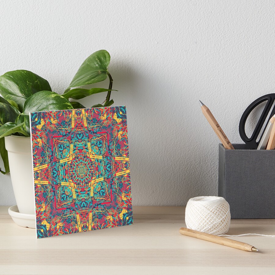 Item preview, Art Board Print designed and sold by modHero.