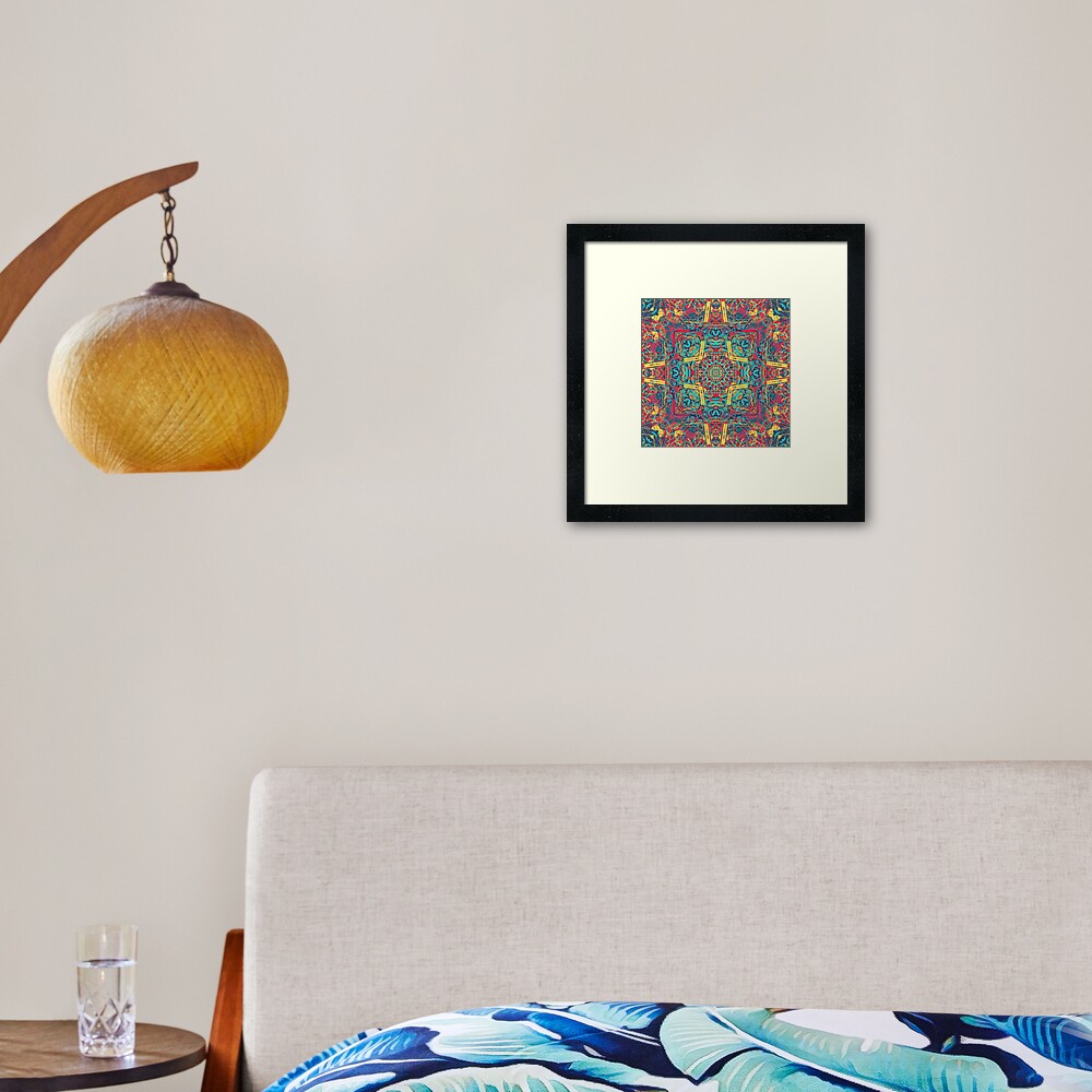 Item preview, Framed Art Print designed and sold by modHero.