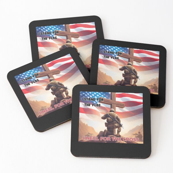 Item preview, I STAND FOR THE FLAG KNEEL FOR THE CROSS FAMILY, MOM, DAD, GIFT, PYJAMAS designed and sold by carlos crane.