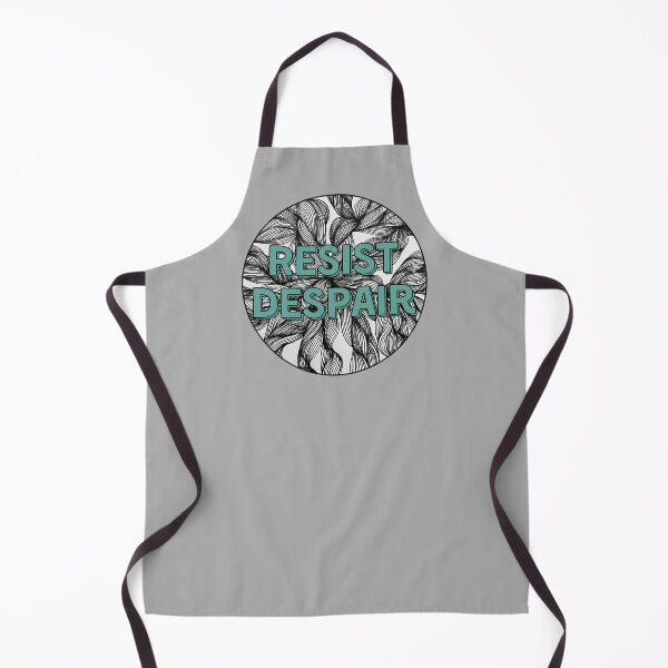 Item preview, Resist Despair Zentangle Green designed and sold by Madeleine39.