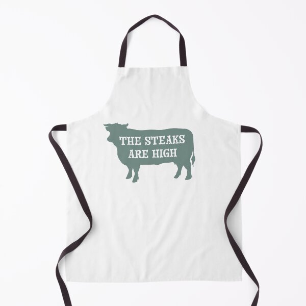 Item preview, Funny Cow Pun The Steaks are High designed and sold by whyitsme.
