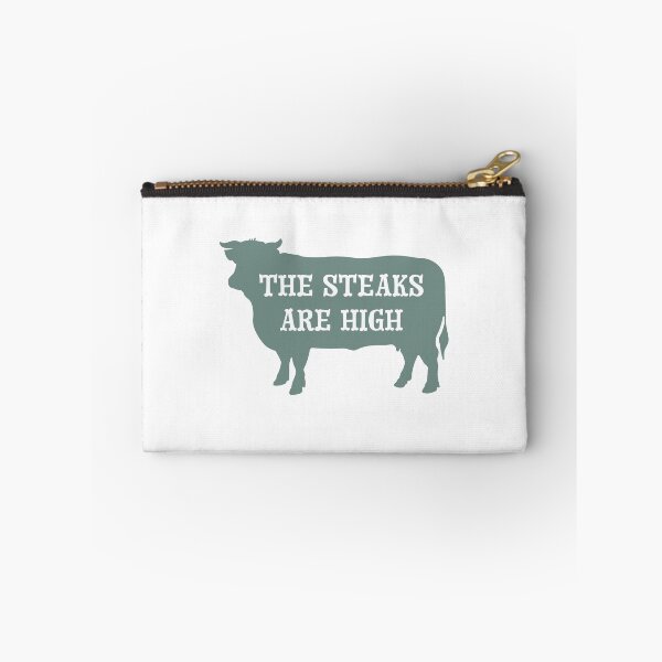 Item preview, Funny Cow Pun The Steaks are High designed and sold by whyitsme.