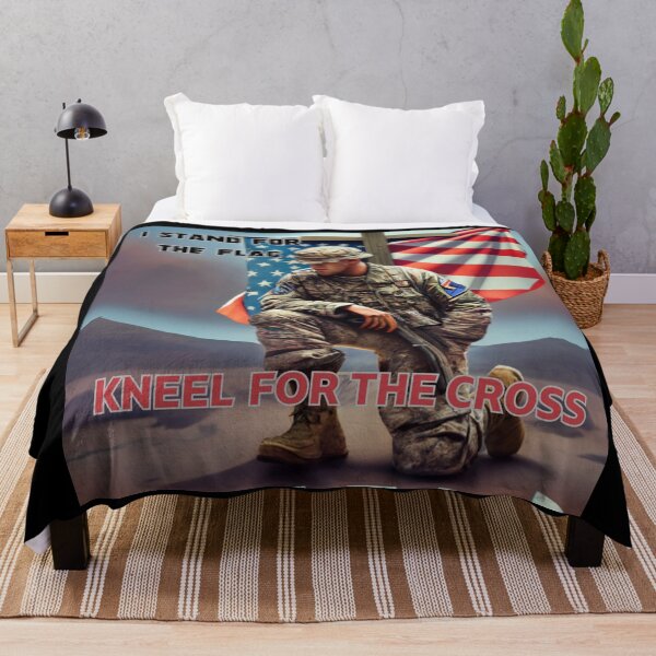 Item preview, I STAND FOR THE FLAG KNEEL FOR THE CROSS FAMILY, MOM, DAD, GIFT, PYJAMAS designed and sold by carlos crane.