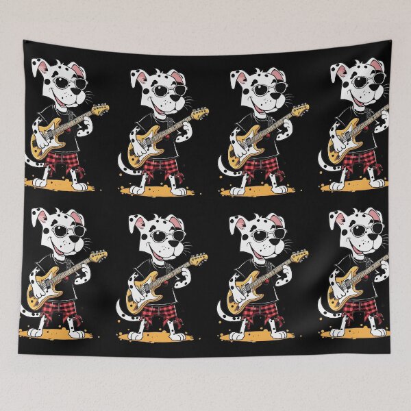 Item preview, Guitar Heroes - Dalmatian Dog V designed and sold by DevemDavam.